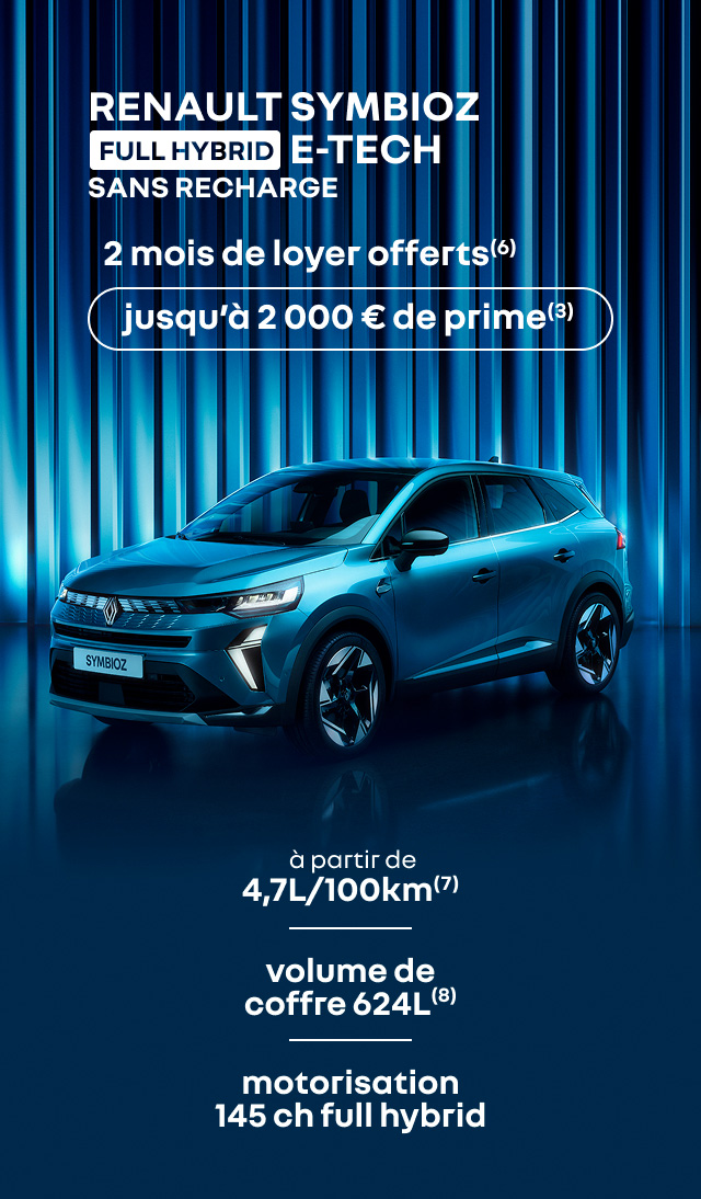 Renault Symbioz full hybrid E-Tech